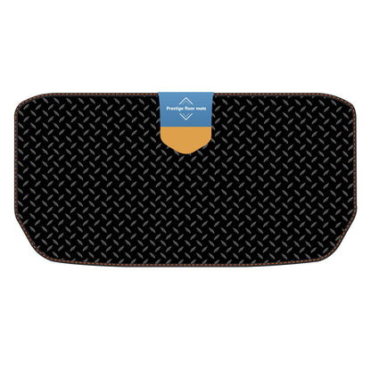 Fits Tesla Model Y 2022 on Trunk Mat Black 3mm Rubber with Coloured Stitch Edge