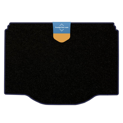 Fits Vauxhall Mokka 2012-2020 Boot Mat Black Carpet with Coloured Stitch Edge