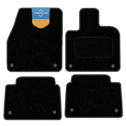 Fits Land Rover Discovery Sport PHEV 2020 on Carpet with Coloured Stitch Edge