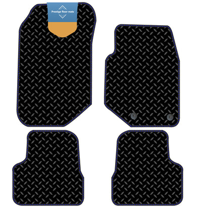 Fits Vauxhall Mokka 2021 On Black 3mm Rubber with Coloured Stitch Edge