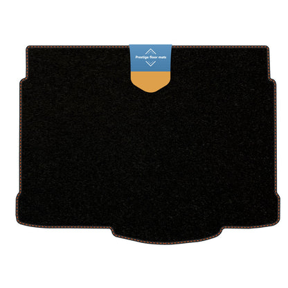 Fits Vauxhall Corsa D/E 2007-2019 Boot Mat Carpet with Coloured Stitch Edge
