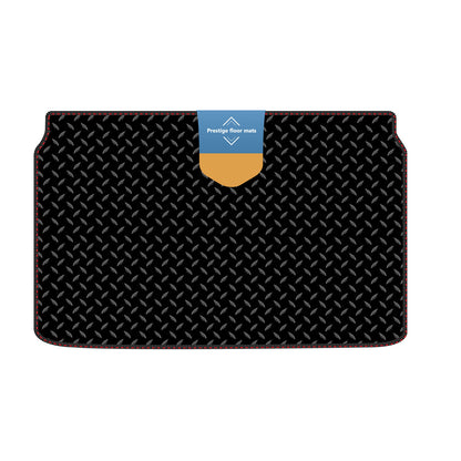 Fits Vauxhall Corsa-e 2020 on Boot Mat in 3mm Rubber with Coloured Stitch Edge