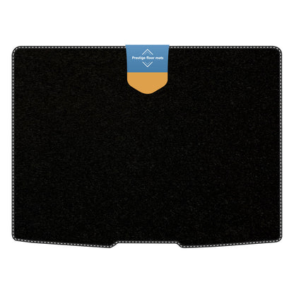 Fits Ford Focus 2018 on Hatchback Upper Boot Mat Carpet with Coloured Stitch