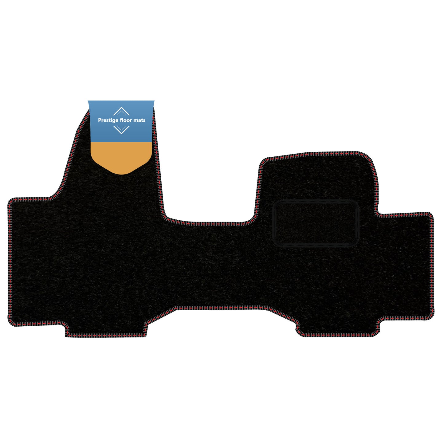 Fits Maxus E Deliver 3 2020 on  Black Carpet with Coloured Stitch Edge