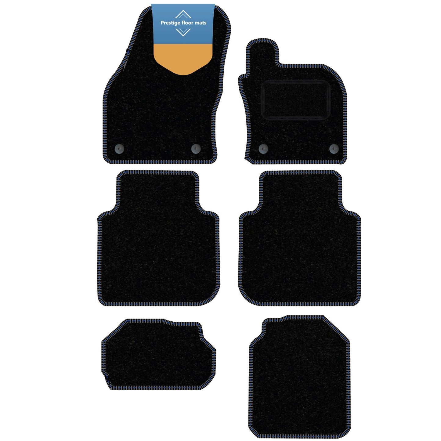 Fits Skoda Kodiaq 7 Seater 2017-2023 Fully Tailored Floor Mat Set