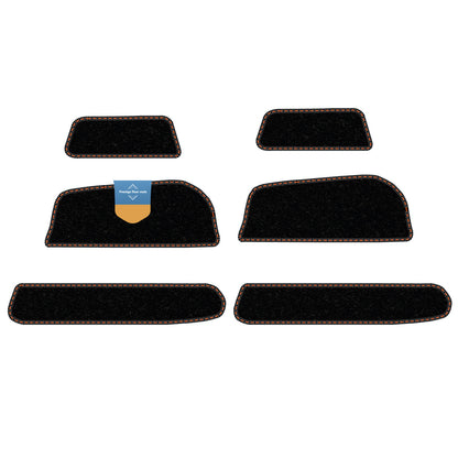 Fits Volkswagen T7 Multivan 2022 on Fully Tailored Door Pocket Set