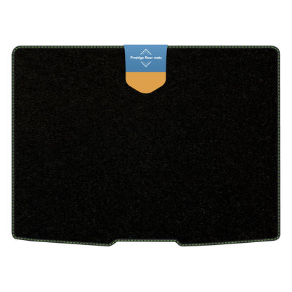 Fits Ford Focus 2018 on Hatch Upper Boot Mat in 3mm Rubber Coloured Stitch Edge