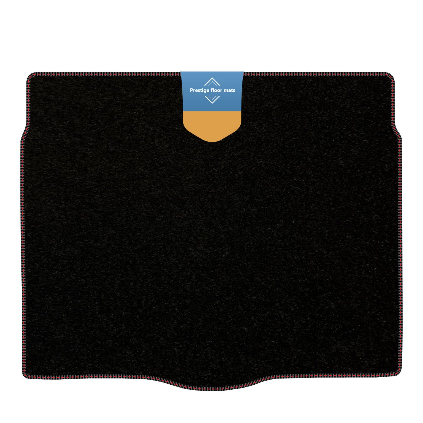 Fits Vauxhall Astra J 2010-2015 Boot Mat Black Carpet with Coloured Stitch Edg