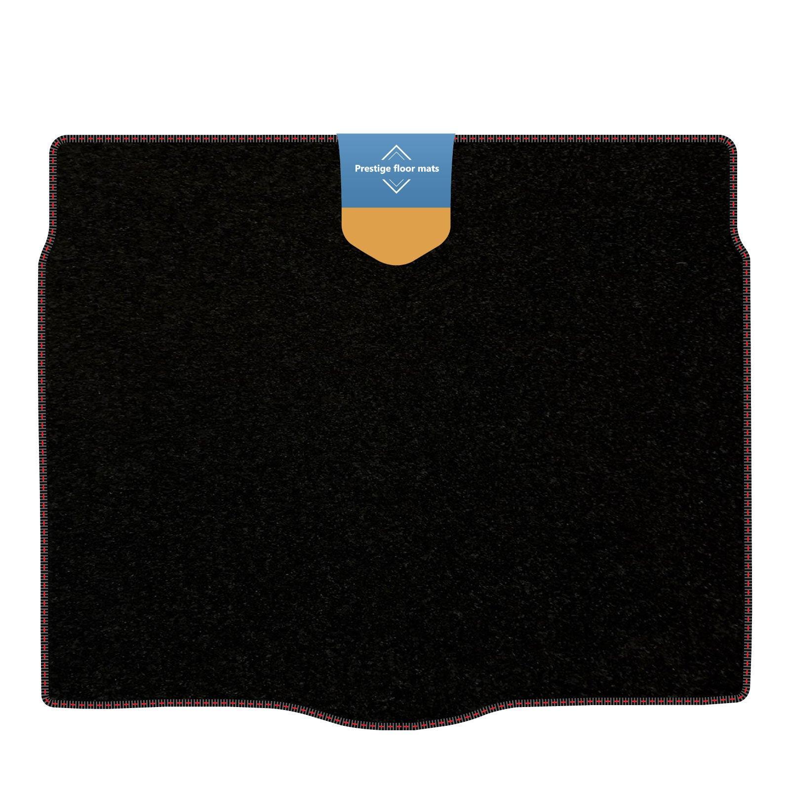 Fits Vauxhall Astra J 2010-2015 Boot Mat Black Carpet with Coloured Stitch Edg