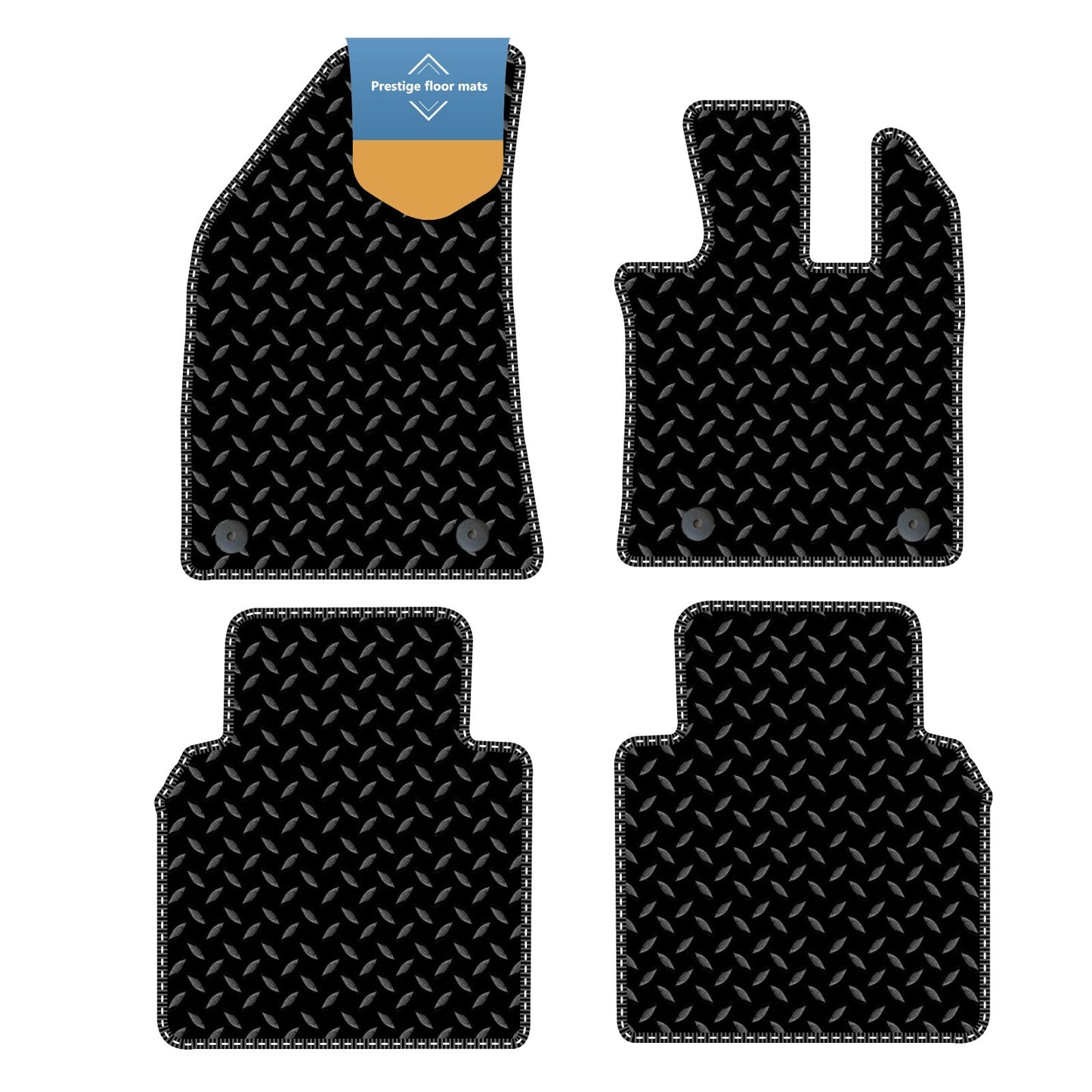 Fits MG Motors UK HS Manual 2024 onwards 4 Piece Fully Tailored Floor Mat Set