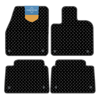 Fits Land Rover Discovery PHEV 2019 on 3mm Rubber with Coloured Stitch Edge