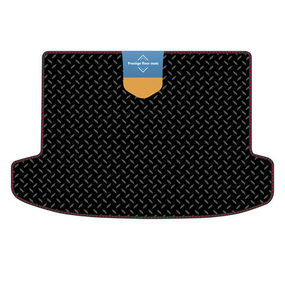Fits Hyundai Tucson 2021 on Boot Mat in 3mm Rubber with Coloured Stitch Edge