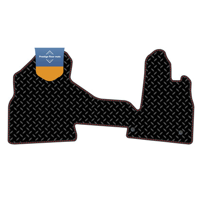 Fits Citroen Berlingo 2008-2018 Black 3mm Rubber with Coloured Stitch Edge