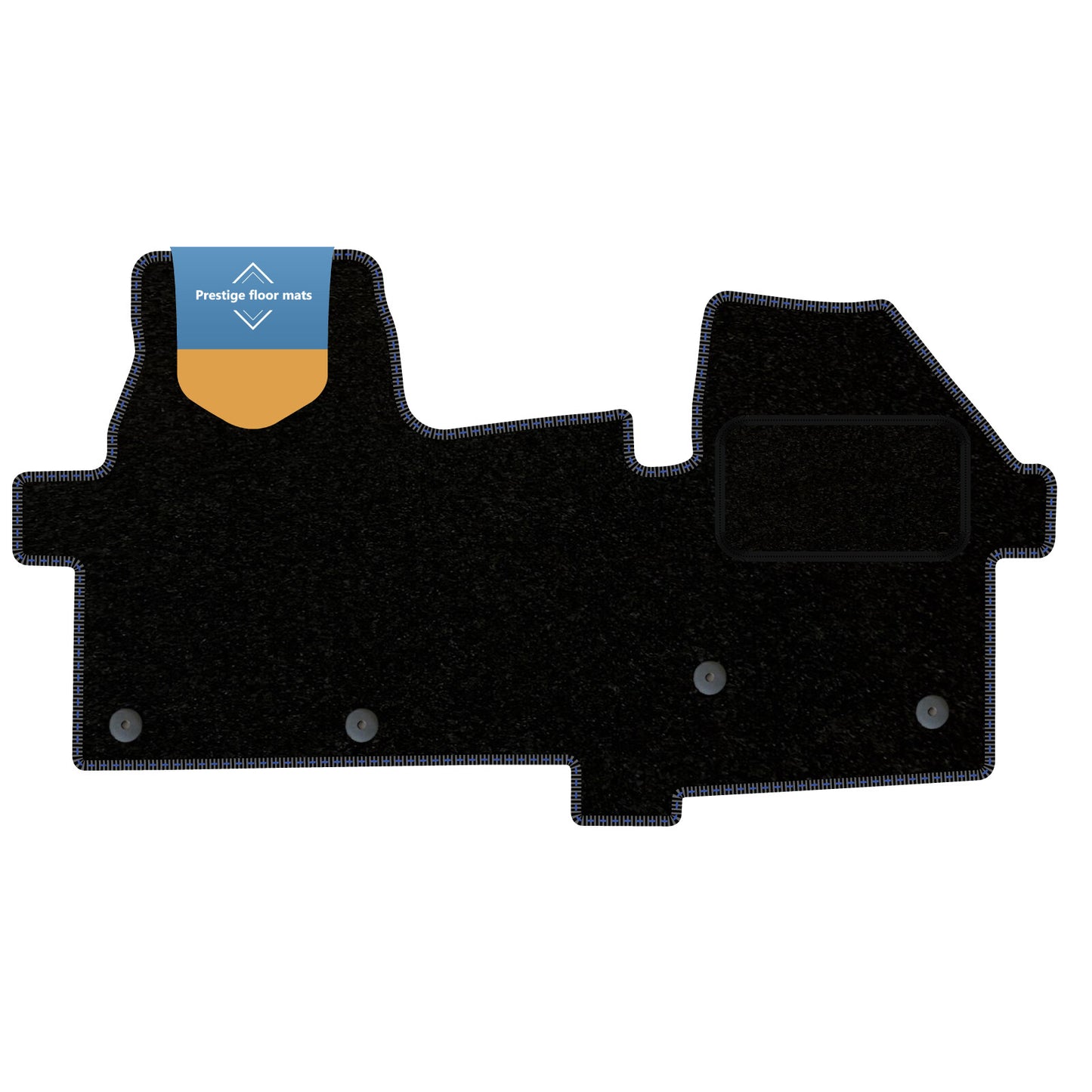 Fits Ford Transit Custom Manual 2024 on Tailored Floor Mat in Carpet or Rubber