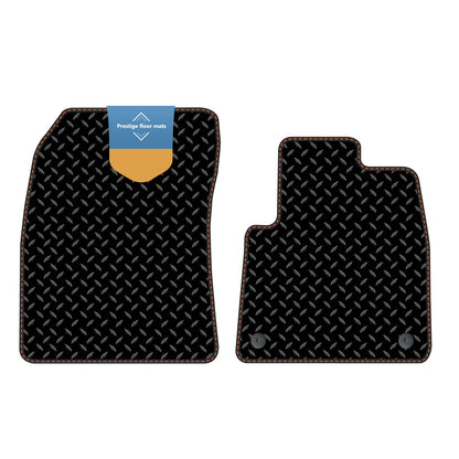 Fits Peugeot Partner 2019 on Black 3mm Rubber with Coloured Stitch Edge