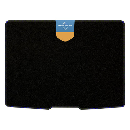 Fits Ford Focus 2018 on Hatchback Upper Boot Mat Carpet with Coloured Stitch