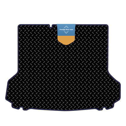 Fits Volkswagen ID.4 2021 on Boot Mat in 3mm Rubber with Coloured Stitch Edge