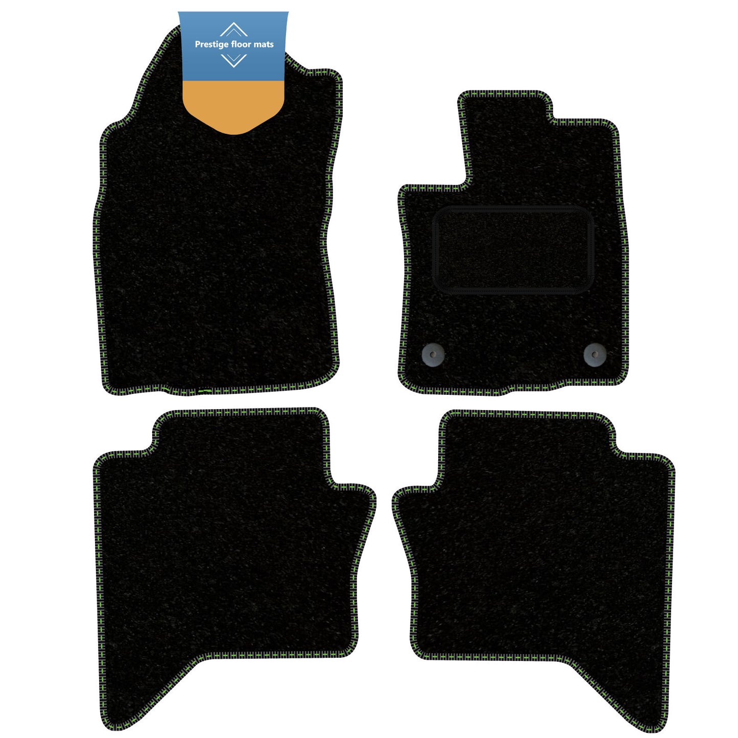 Fits Toyota Hi-Lux Invincible Auto 2020 on Fully Tailored Pick Up Floor Mat