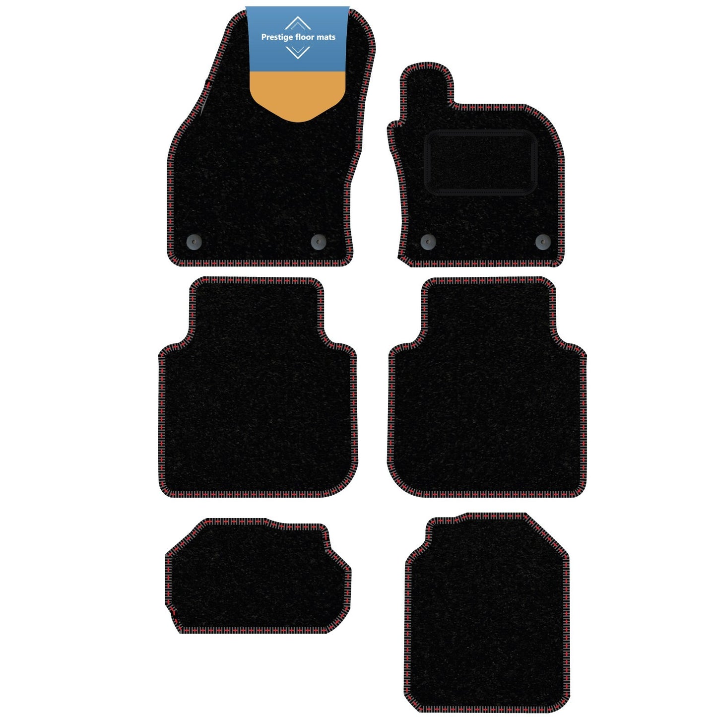 Fits Skoda Kodiaq 7 Seater 2017-2023 Fully Tailored Floor Mat Set