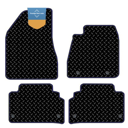 Fits Lexus RX400H 2003-2009 Black 3mm Rubber with Coloured Stitch Edge