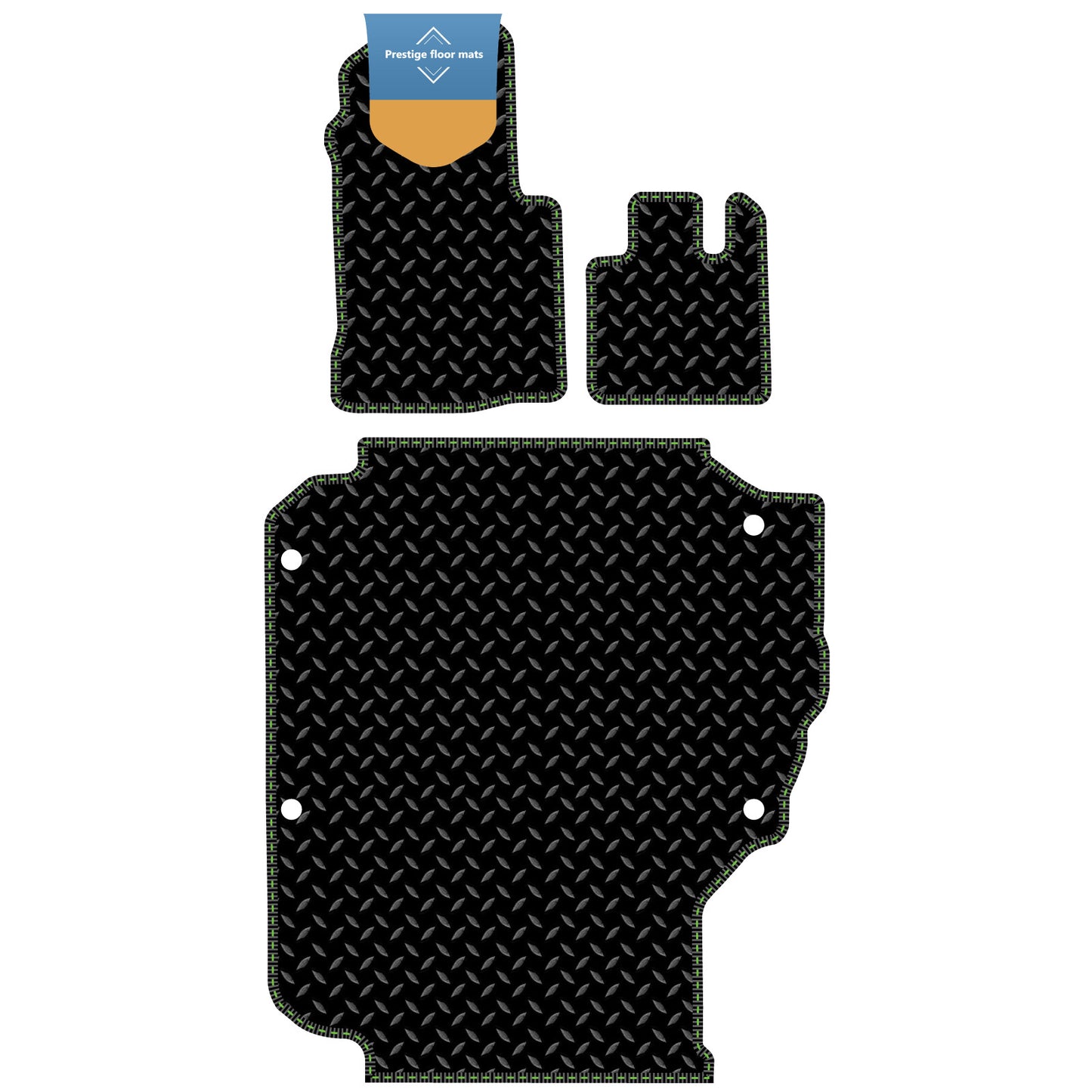 Fits LEVC TXE 3 Piece Set Fully Tailored Taxi Car Floor Mat