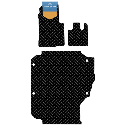 Fits LEVC TXE 3 Piece Set Fully Tailored Taxi Car Floor Mat