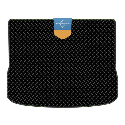 Fits Volkswagen Tiguan 2007-2016 Boot Mat in 3mm Rubber with Coloured Stitch