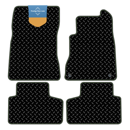 Fits Mercedes Benz GLB 2021 On Black 3mm Rubber with Coloured Stitch Edge