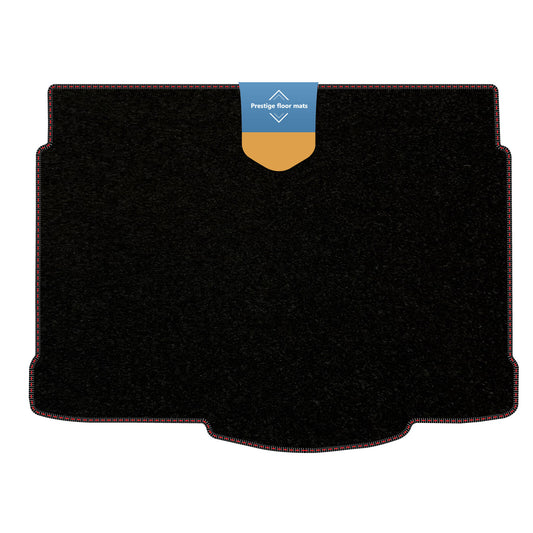 Fits Vauxhall Corsa D/E 2007-2019 Boot Mat Carpet with Coloured Stitch Edge