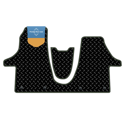 Fits Volkswagen T6-1 2020 on Black 3mm Rubber with Coloured Stitch Edge