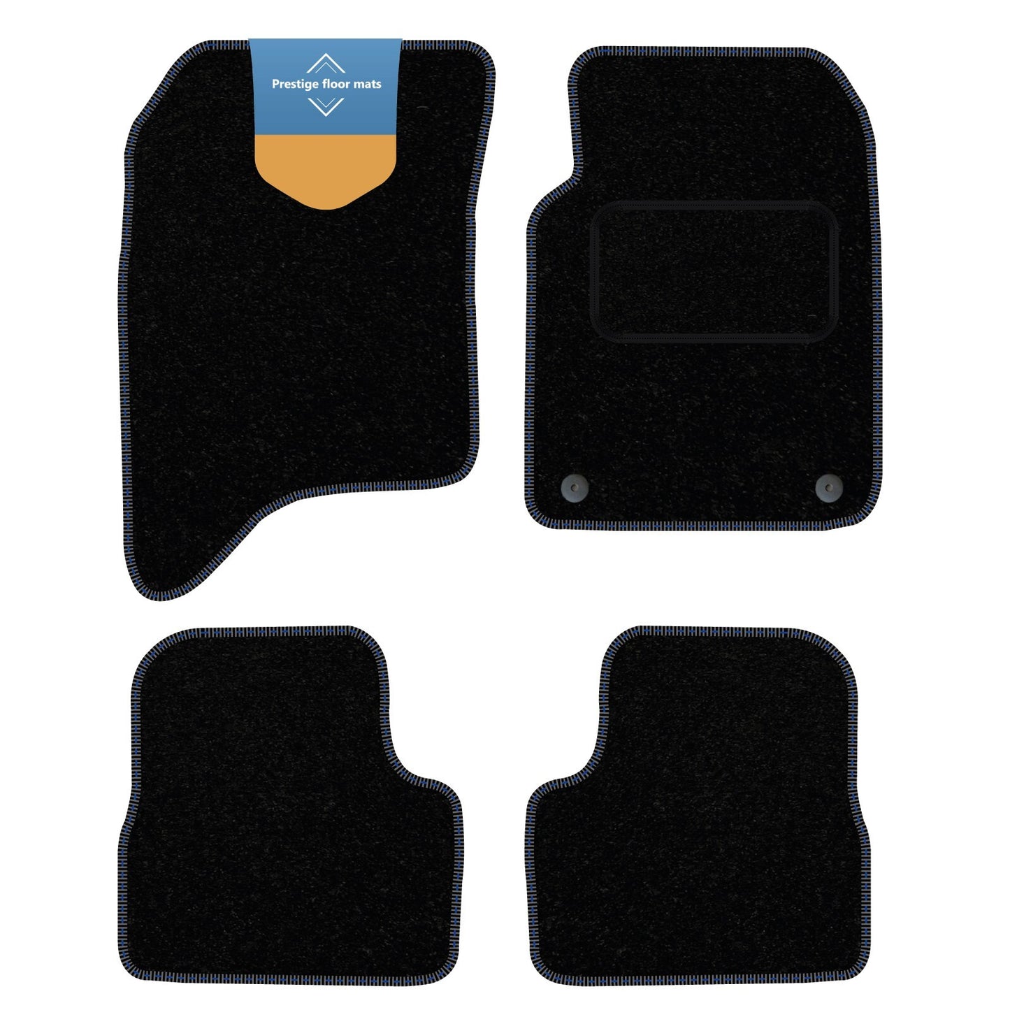 Fits Fiat 600 Hybrid 2024 onwards Fully Tailored Floor Mat Set