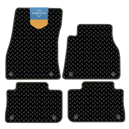 Fits Audi E-Tron 2018 on Black 3mm Rubber with Coloured Stitch Edge