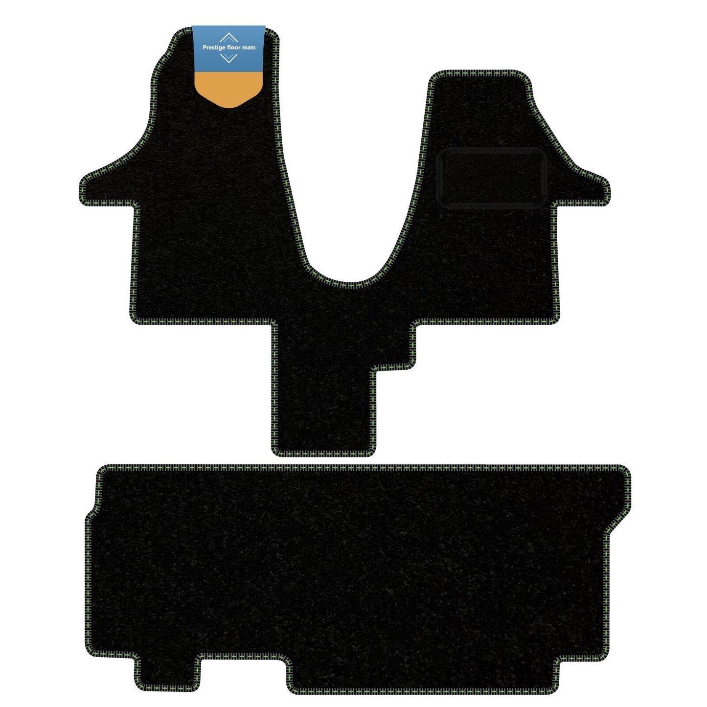 Fits VW Transporter T6.1 Walkthrough with Combi 2 + 1 Twin Dr Tailored Floor Mat