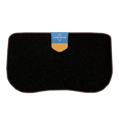 Fits Tesla 3 Trunk Mat 2017-2020 Black Carpet with Coloured Stitch Edge