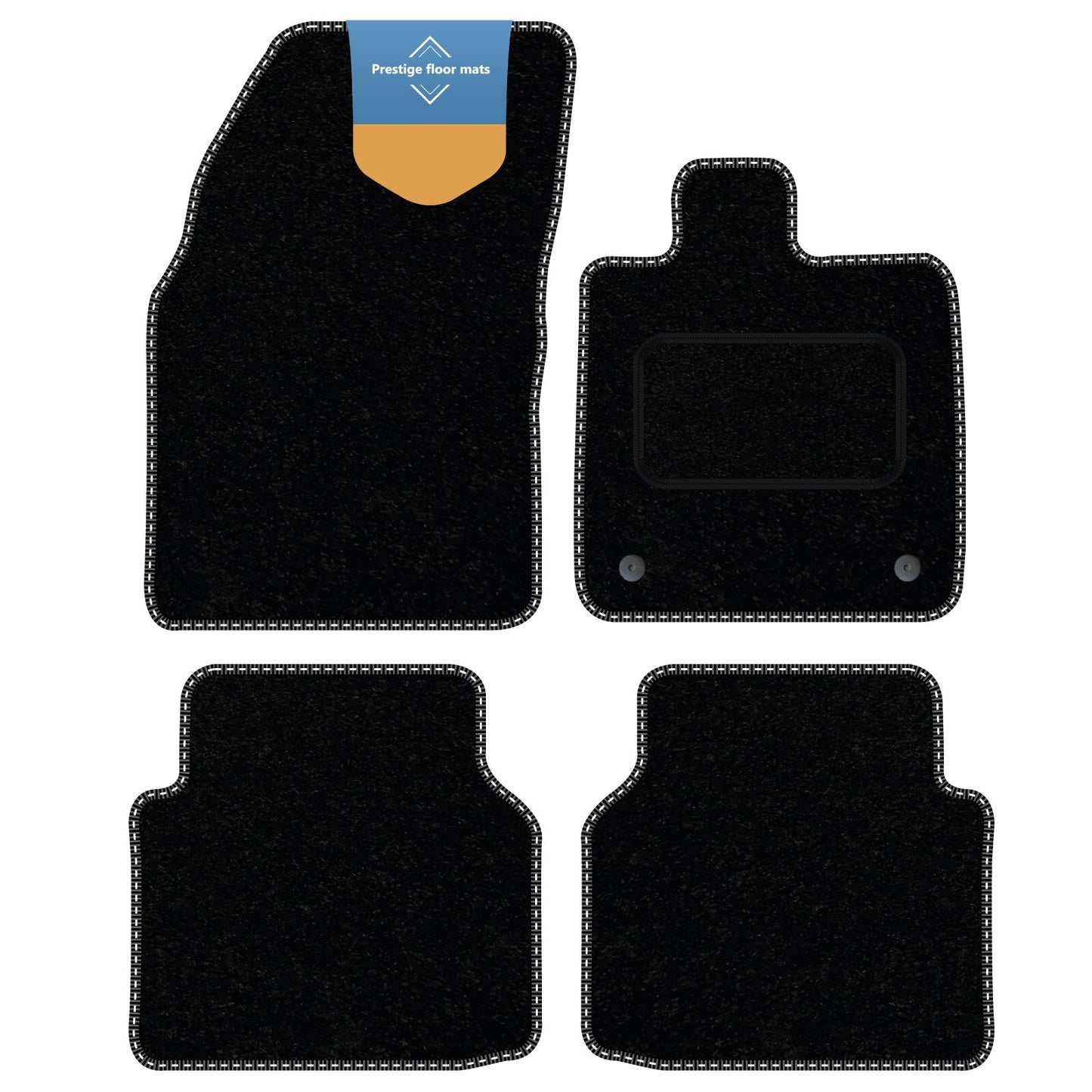 Fits Ford Explorer EV 2024 onwards Fully Tailored Floor Mat Set