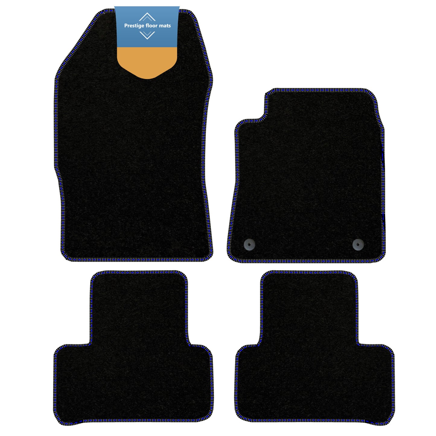 Fits DS Automobiles DS4 2021 on Fully Tailored Car Floor Mat
