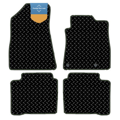 Fits Kia Niro PHEV 2022 On Black 3mm Rubber with Coloured Stitch Edge