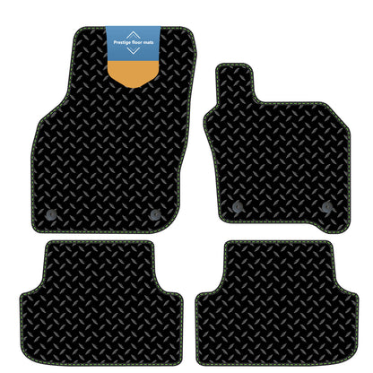 Fits Audi A3 MHEV E TRON G TRON 2020 on 3mm Rubber with Coloured Stitch Edge