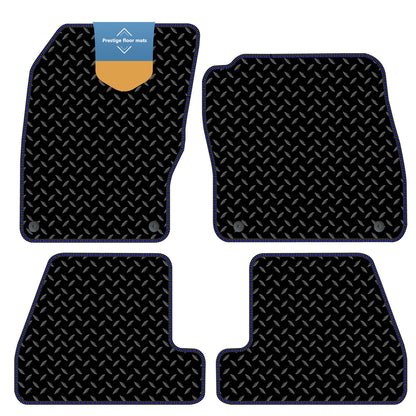 Fits Ford Focus 2015-2018 3mm Rubber with Coloured Stitch Edge