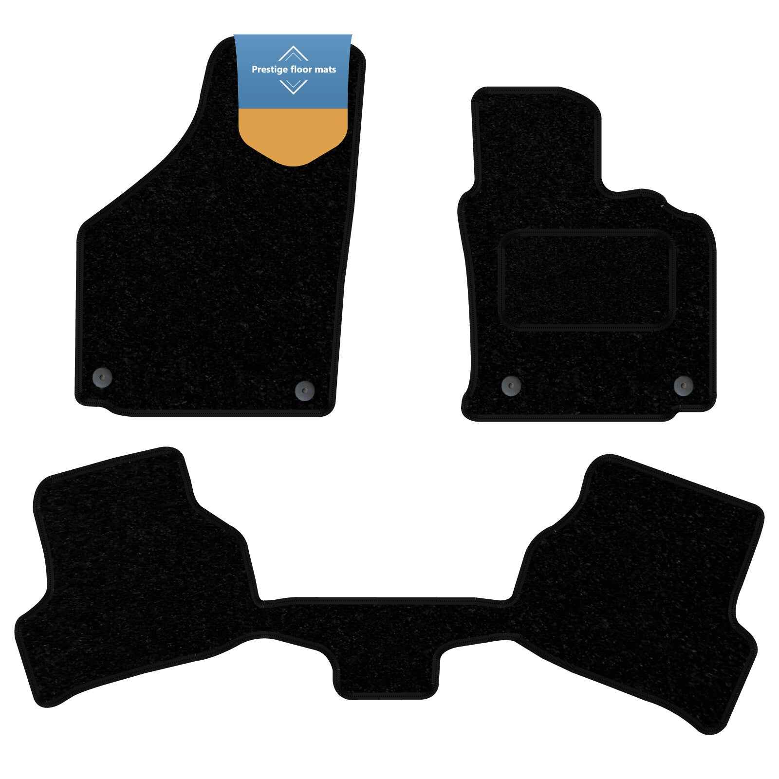 Fits Volkswagen Golf MK5 2007-2008 3 Piece Fully Tailored Floor Mat Set