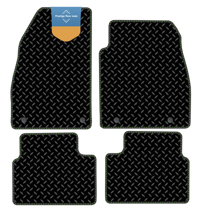 Fits Vauxhall Insignia 2008-2013 Black 3mm Rubber with Coloured Stitch Edge