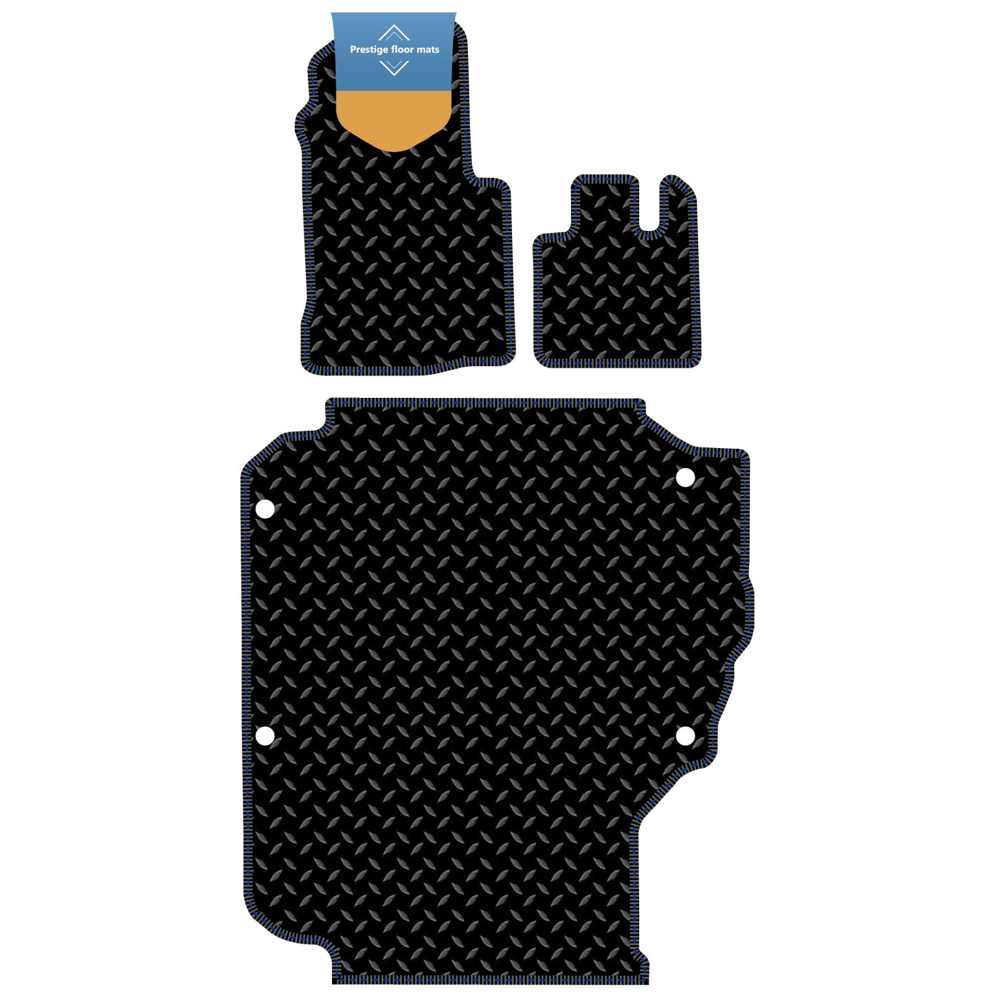 Fits LEVC TXE 3 Piece Set Fully Tailored Taxi Car Floor Mat