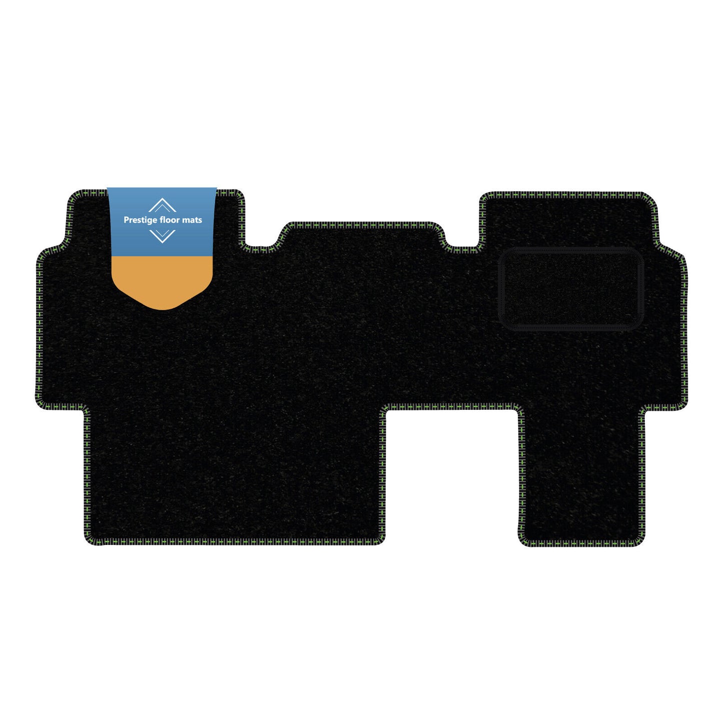 Fits Volkswagen ID Buzz MPV Rear Seat Mat 2022 on Fully Tailored Floor Mat Set