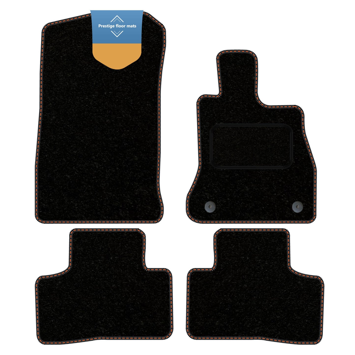 Fits Mercedes Benz GLC MHEV 2022 on Fully Tailored Car Floor Mat