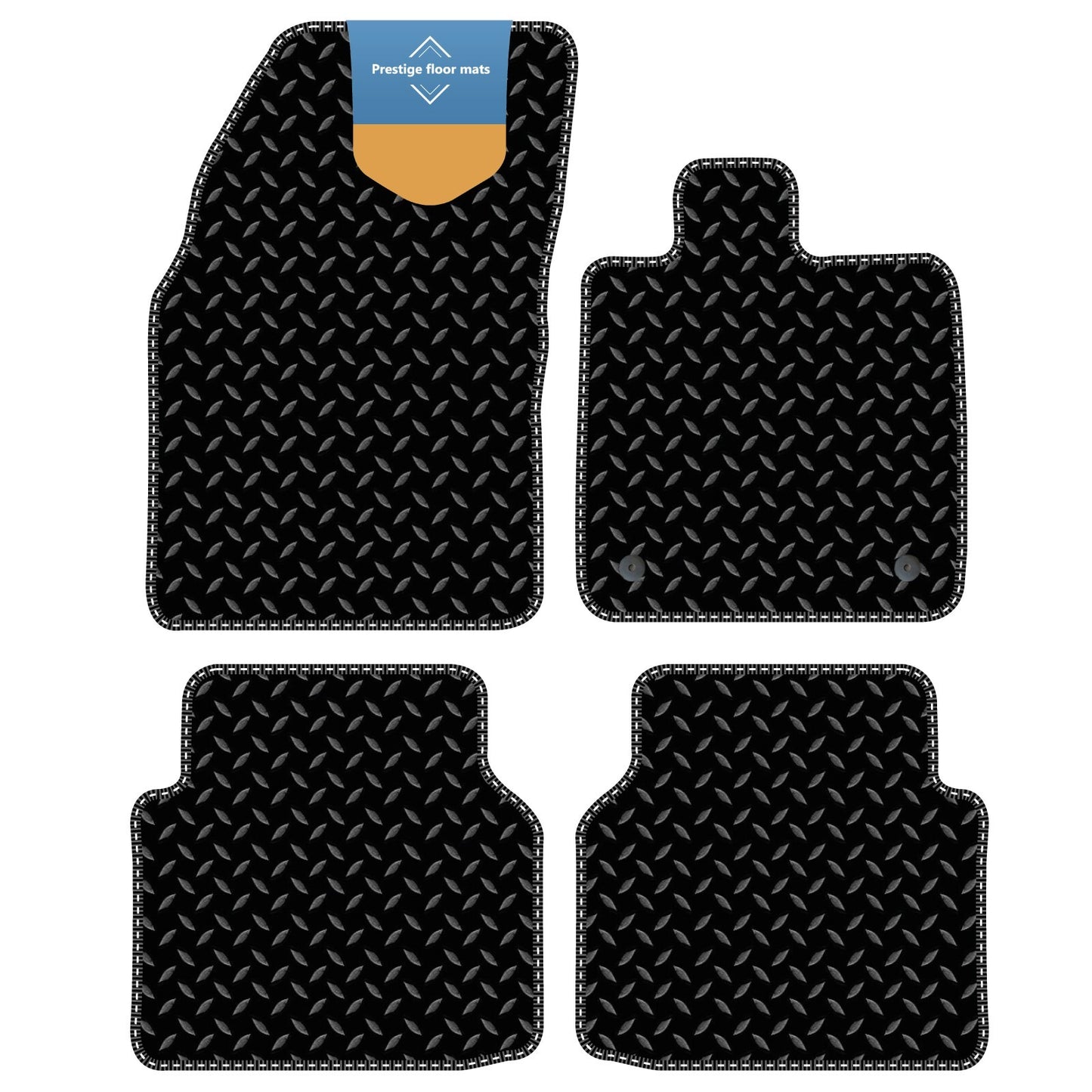 Fits Ford Explorer EV 2024 onwards Fully Tailored Floor Mat Set