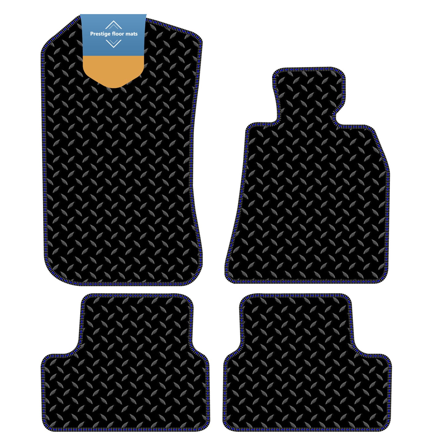Fits BMW i4 2021 on Fully Tailored Car Floor Mat