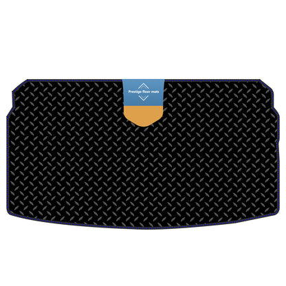 Fits Volkswagen Polo 2018 on Lower Boot Mat in 3mm Rubber Coloured Stitch Edge