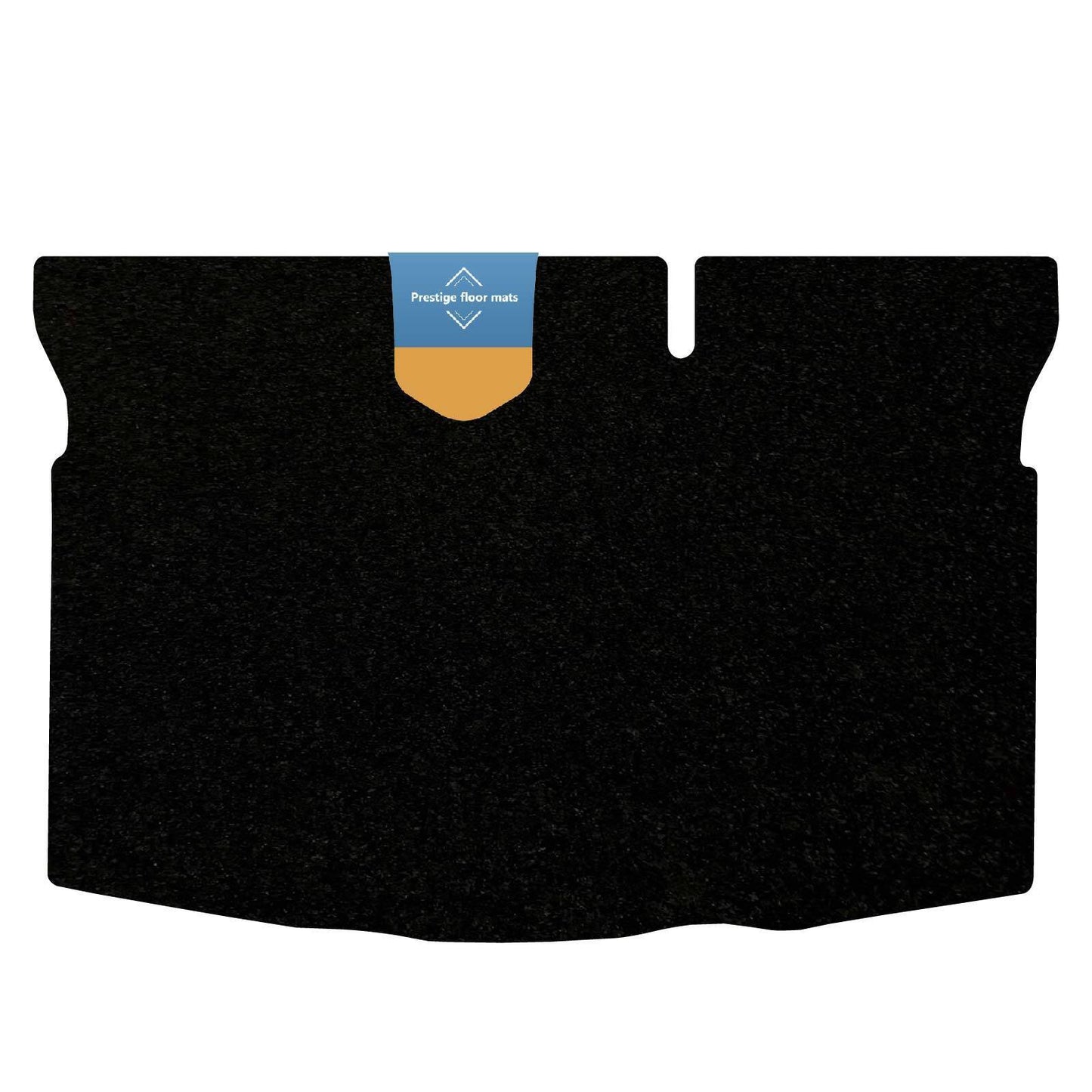 Fits Mazda 2 2007-2014 Fully Tailored Boot Mat Black Carpet/Rubber