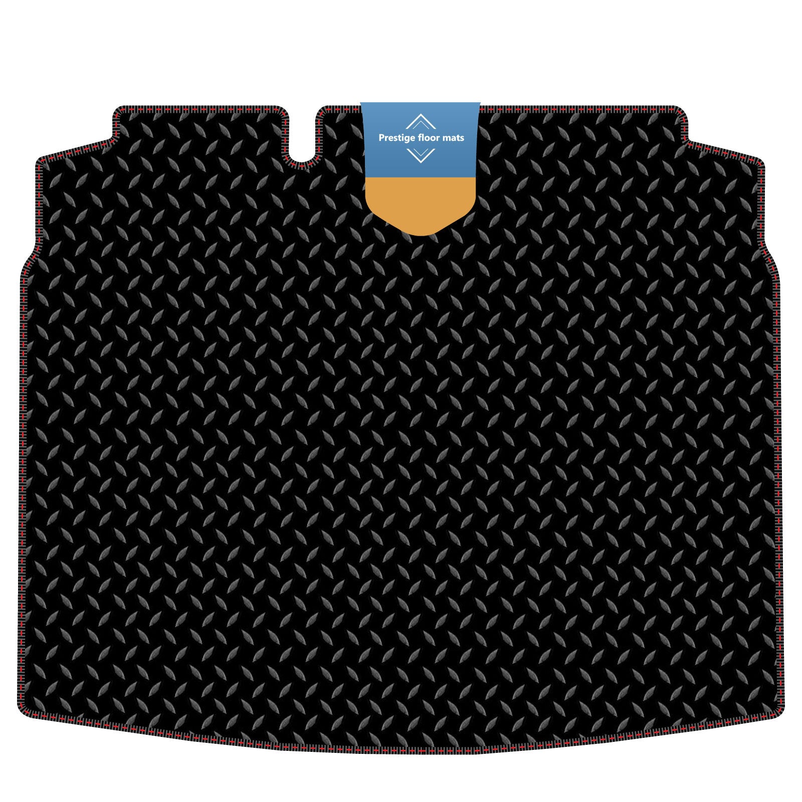 Fits Volkswagen Golf MK5 2004-2007 Boot Mat in 3mm Rubber with Coloured Stitch