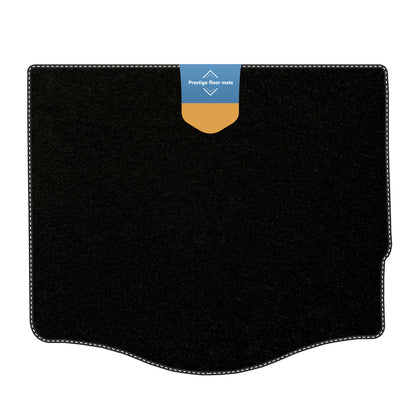 Fits Ford Focus Hatch 2011-2018 Boot Mat Black Carpet with Coloured Stitch Edge